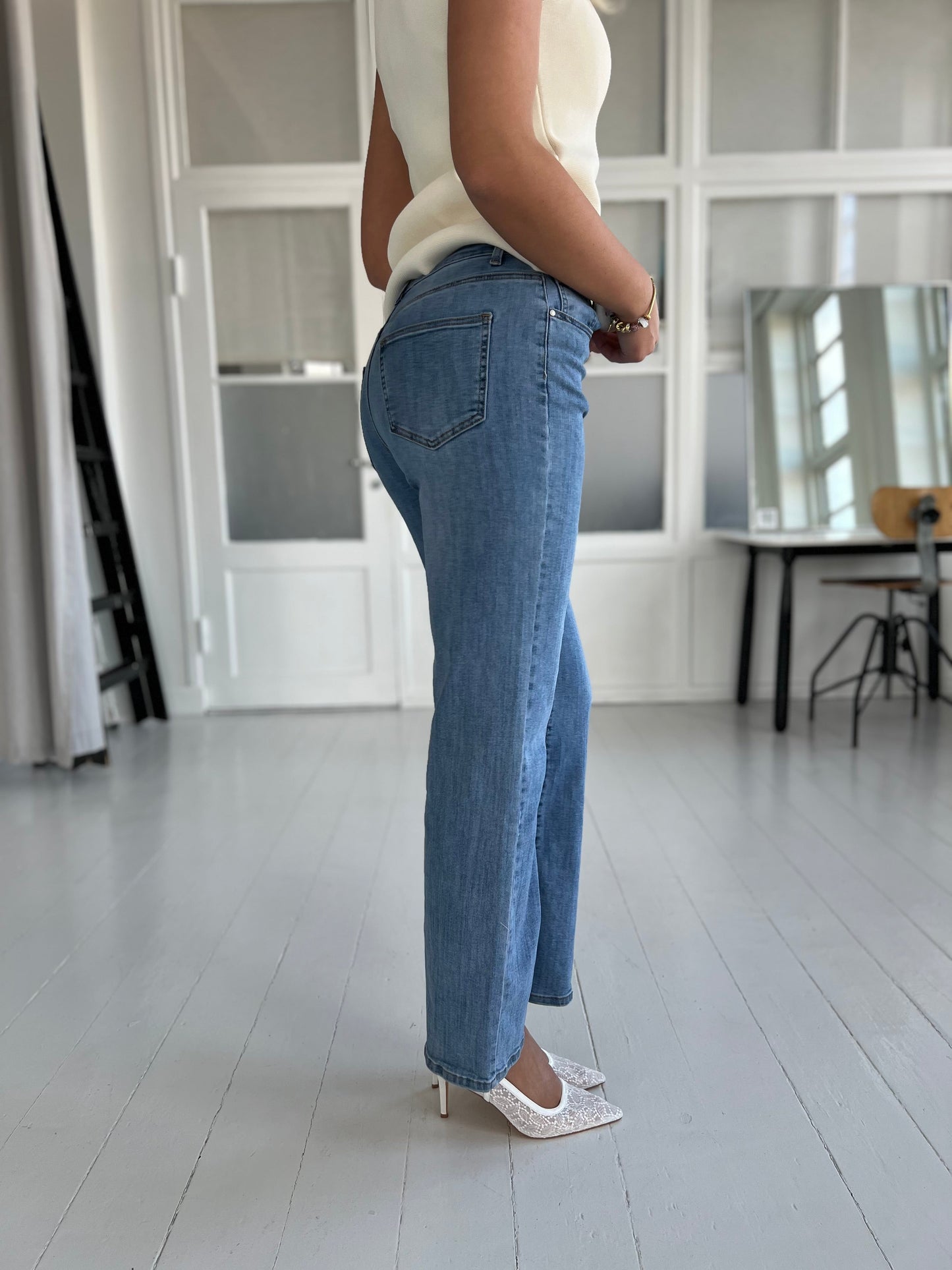 Lusa High-Waist-Jeans
