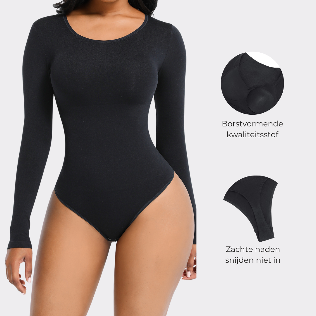Lydia Long Sleeve Bodysuit Shapewear Seamless