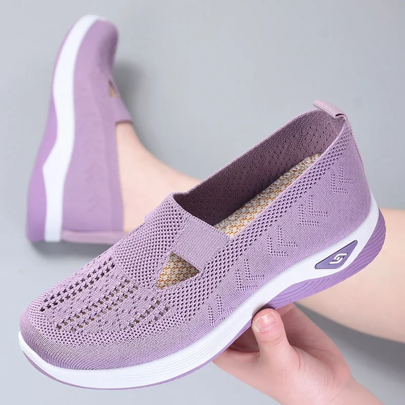 š„Letzter Tag 49% Rabattš„OrthopƤdische gewebte Schuhe mit weichen, atmungsaktiven Sohlen für Frauen