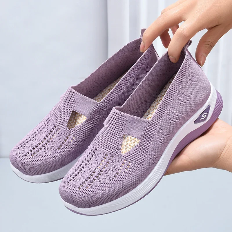 š„Letzter Tag 49% Rabattš„OrthopƤdische gewebte Schuhe mit weichen, atmungsaktiven Sohlen für Frauen