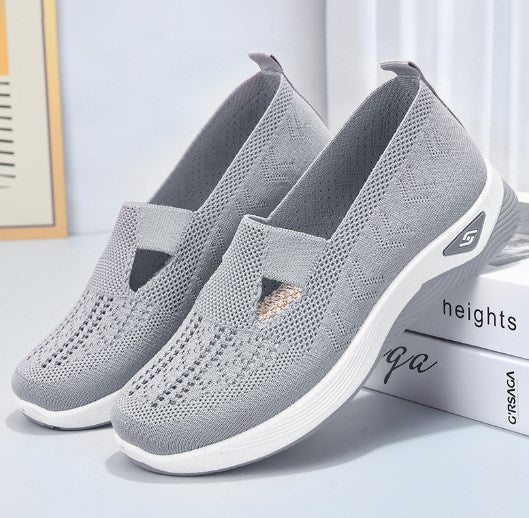 š„Letzter Tag 49% Rabattš„OrthopƤdische gewebte Schuhe mit weichen, atmungsaktiven Sohlen für Frauen