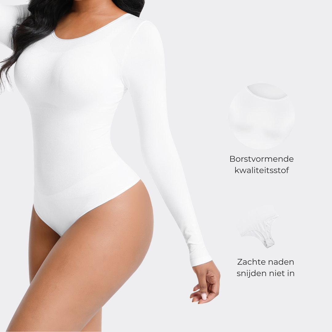 Lydia Long Sleeve Bodysuit Shapewear Seamless