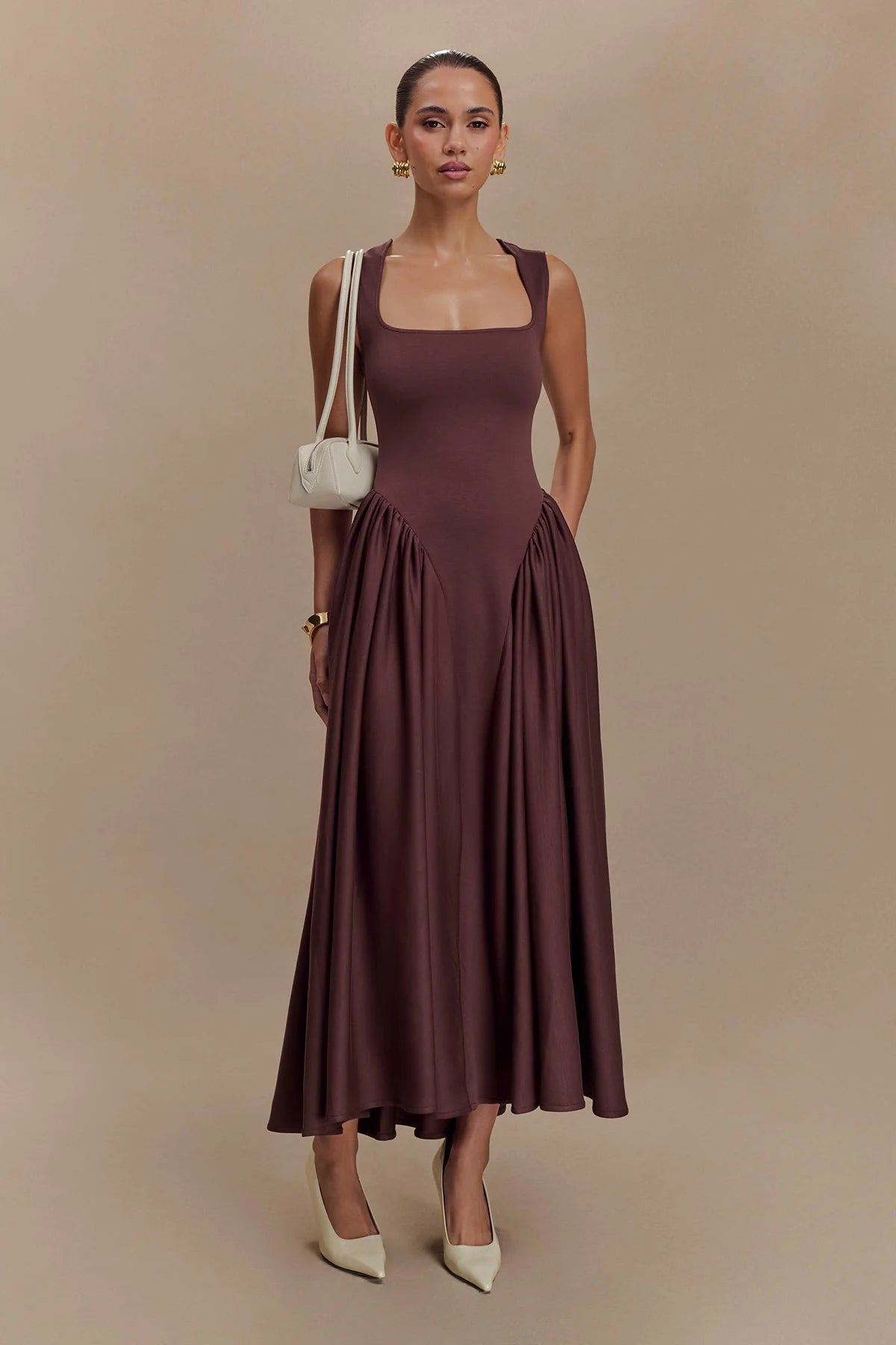 SHARON-Midi-Jurk