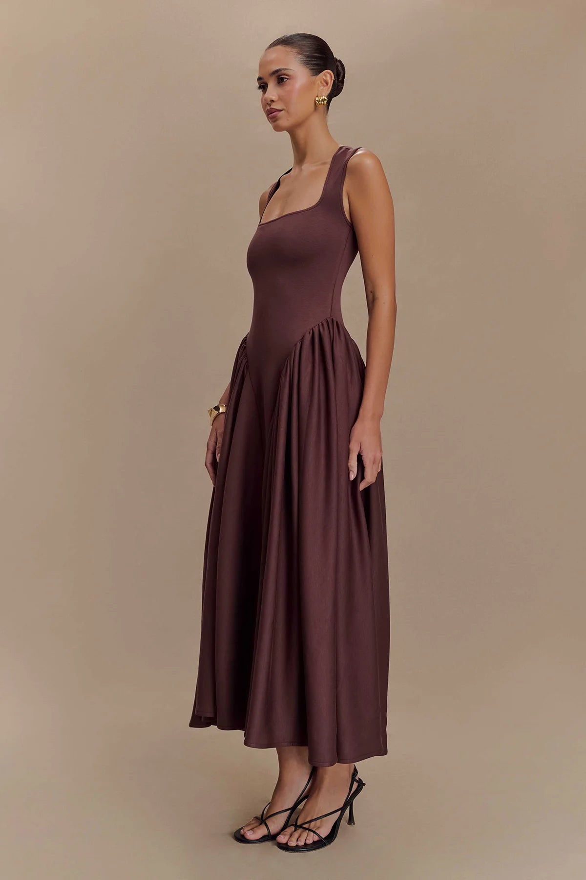 SHARON-Midi-Jurk