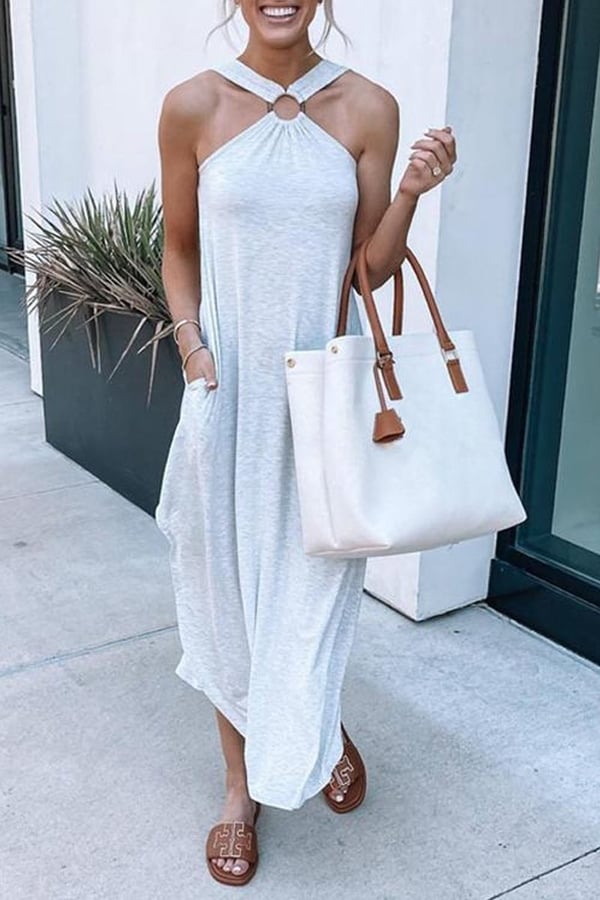 Miami Sunshine Maxi-jurk