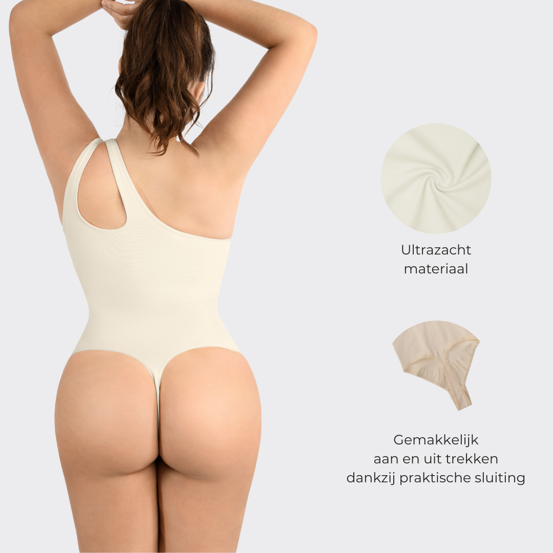 Ella One-Shoulder Shaping Bodysuit