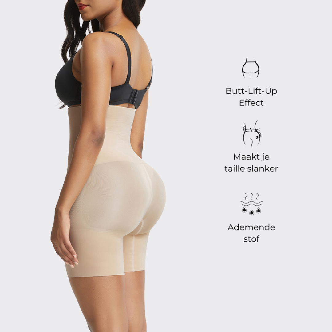 Alessia Three Buckles Butt Lift - Waist Shaper Seamless