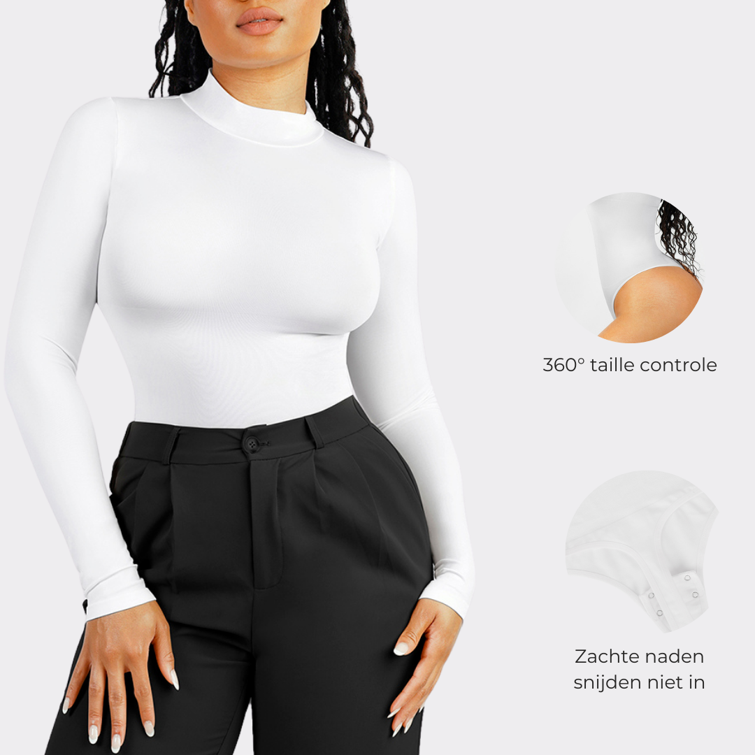 Sara Turtle Neck Thong Bodysuit