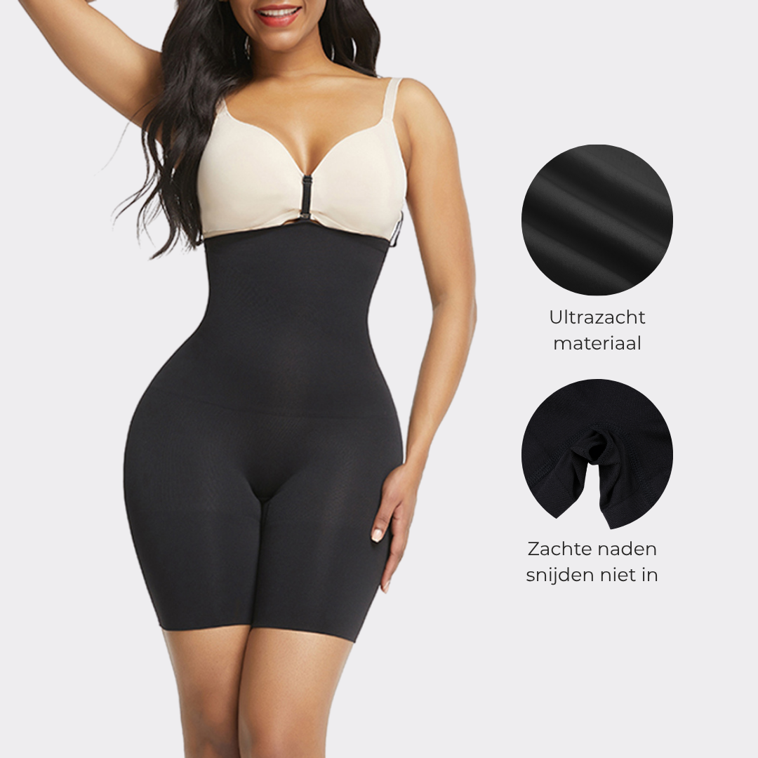 Alessia Three Buckles Butt Lift - Waist Shaper Seamless