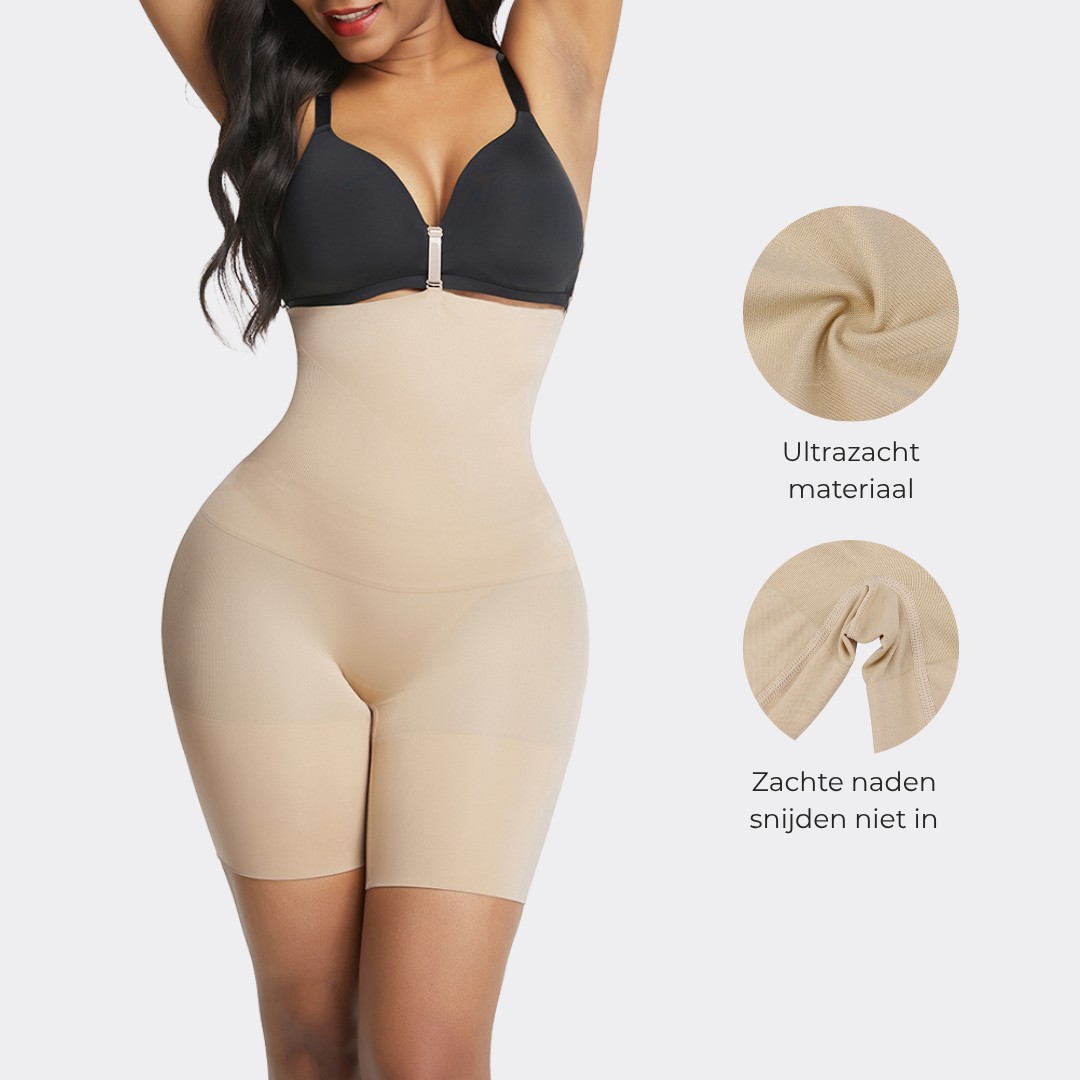Alessia Three Buckles Butt Lift - Waist Shaper Seamless