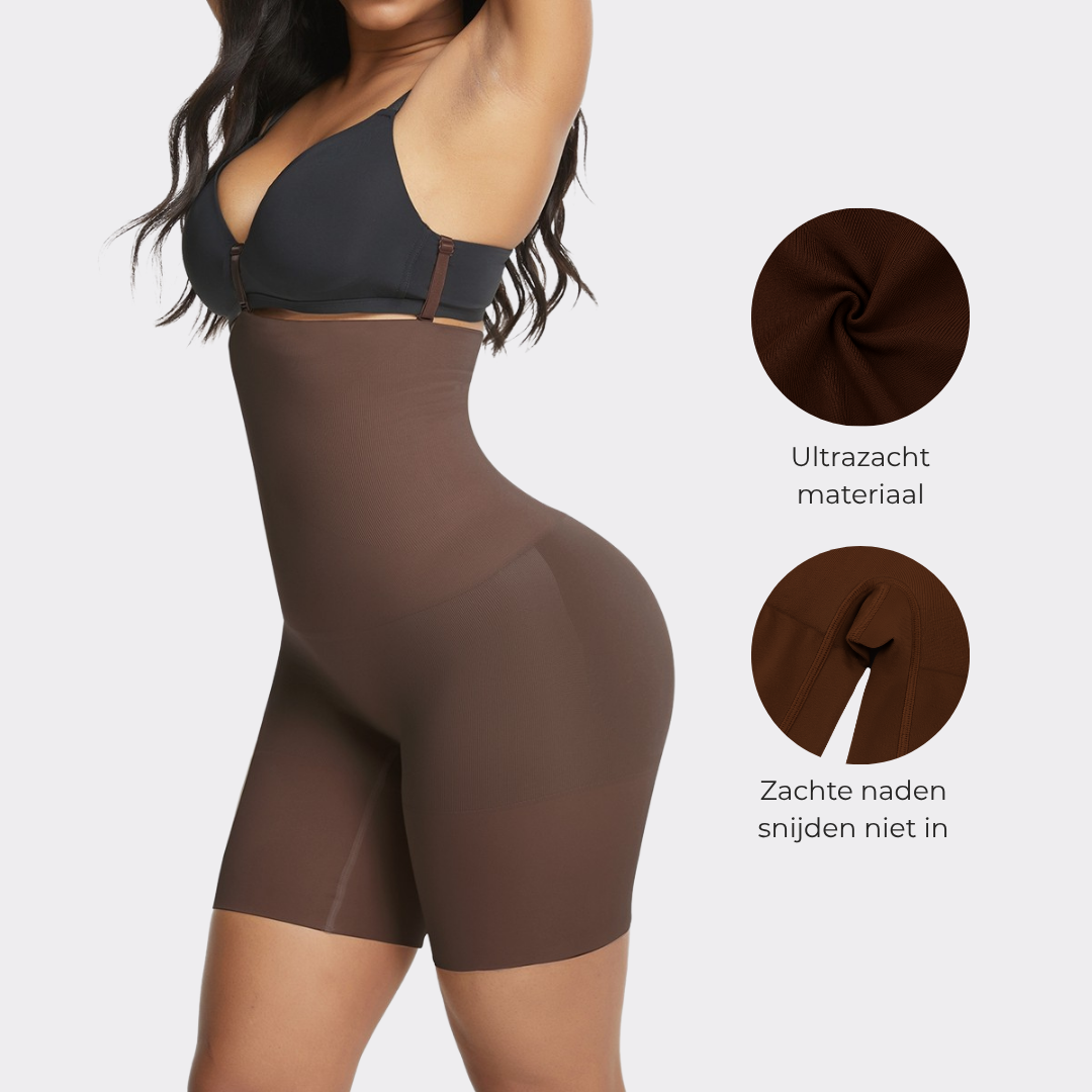 Alessia Three Buckles Butt Lift - Waist Shaper Seamless