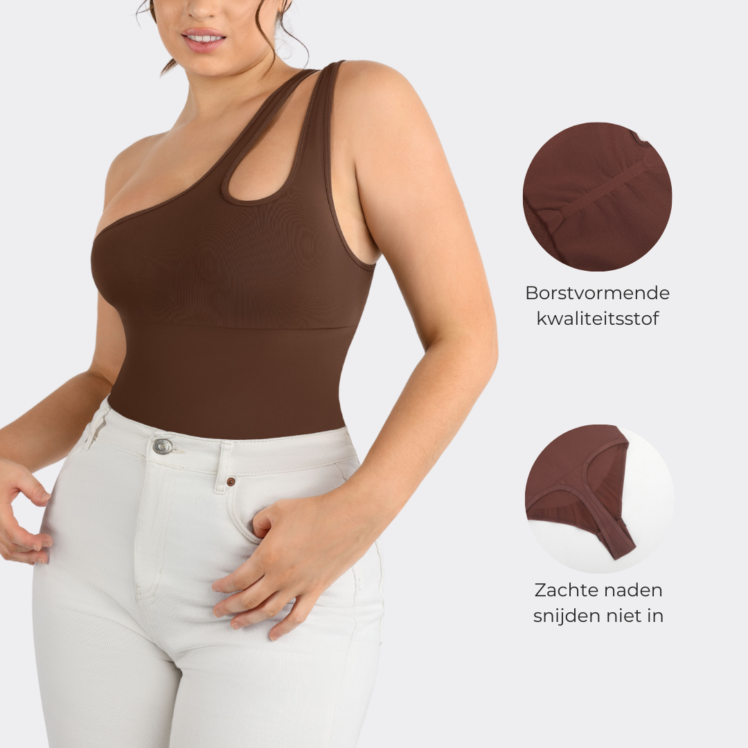 Ella One-Shoulder Shaping Bodysuit