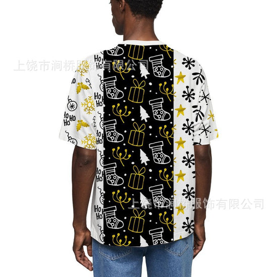 3D Christmas Style Digital Print Men&