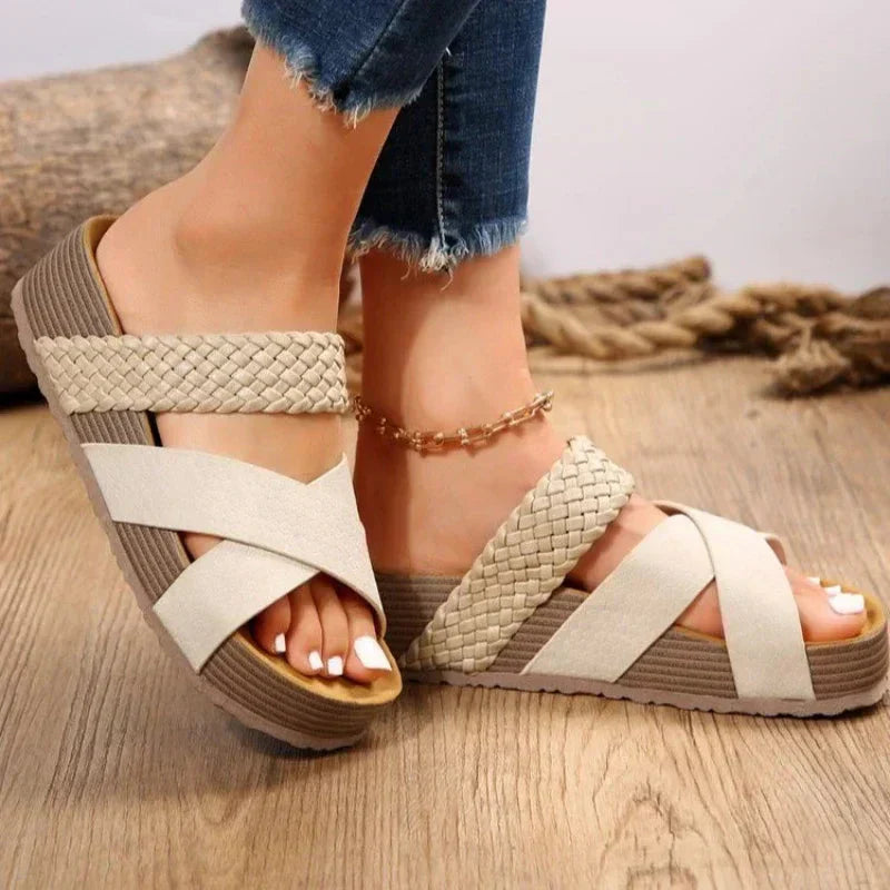 Julita™ - Trendy geweven sandalen
