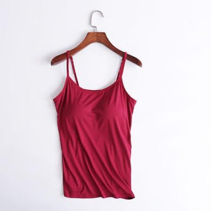 Tanktop met geïntegreerde bh