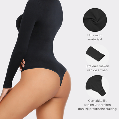 Lydia Long Sleeve Bodysuit Shapewear Seamless