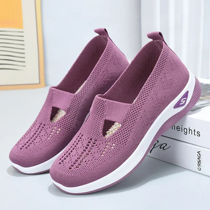 🔥Letzter Tag 49% Rabatt🔥Orthopädische gewebte Schuhe mit weichen, atmungsaktiven Sohlen für Frauen
