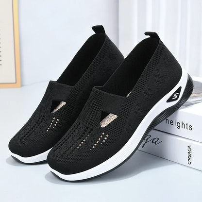 🔥Letzter Tag 49% Rabatt🔥Orthopädische gewebte Schuhe mit weichen, atmungsaktiven Sohlen für Frauen
