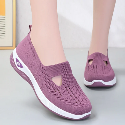 🔥Letzter Tag 49% Rabatt🔥Orthopädische gewebte Schuhe mit weichen, atmungsaktiven Sohlen für Frauen