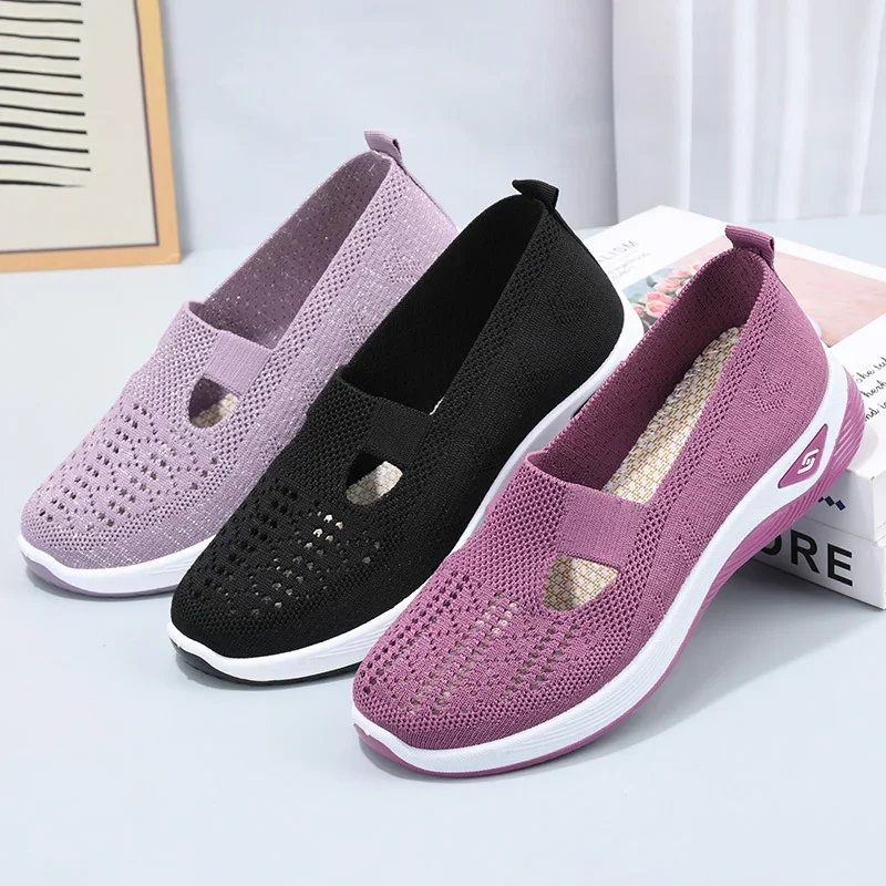🔥Letzter Tag 49% Rabatt🔥Orthopädische gewebte Schuhe mit weichen, atmungsaktiven Sohlen für Frauen