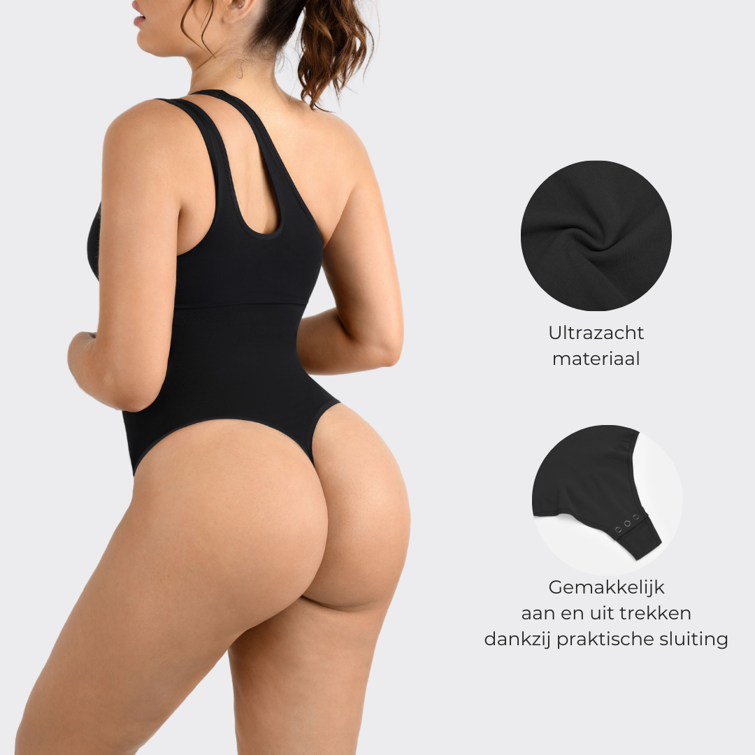 Ella One-Shoulder Shaping Bodysuit