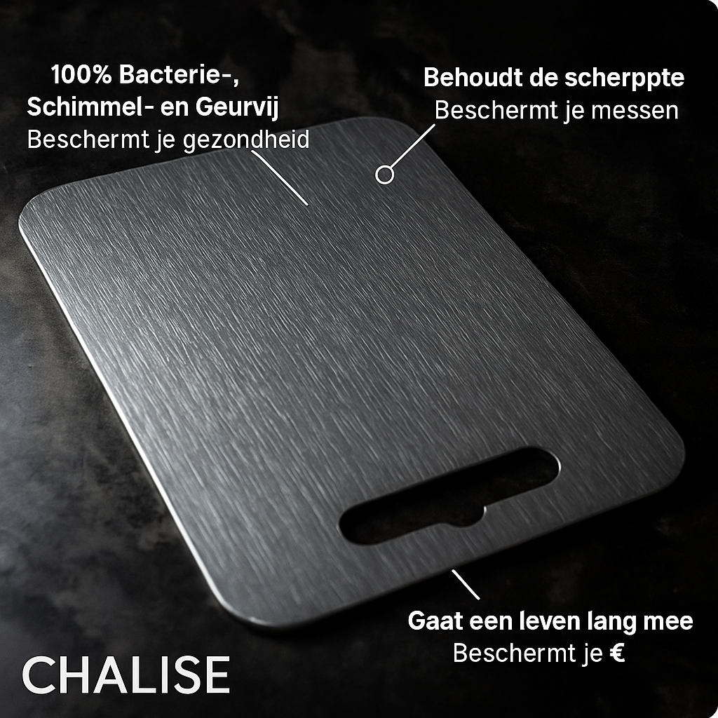 Chalise 100% pure titanium snijplank
