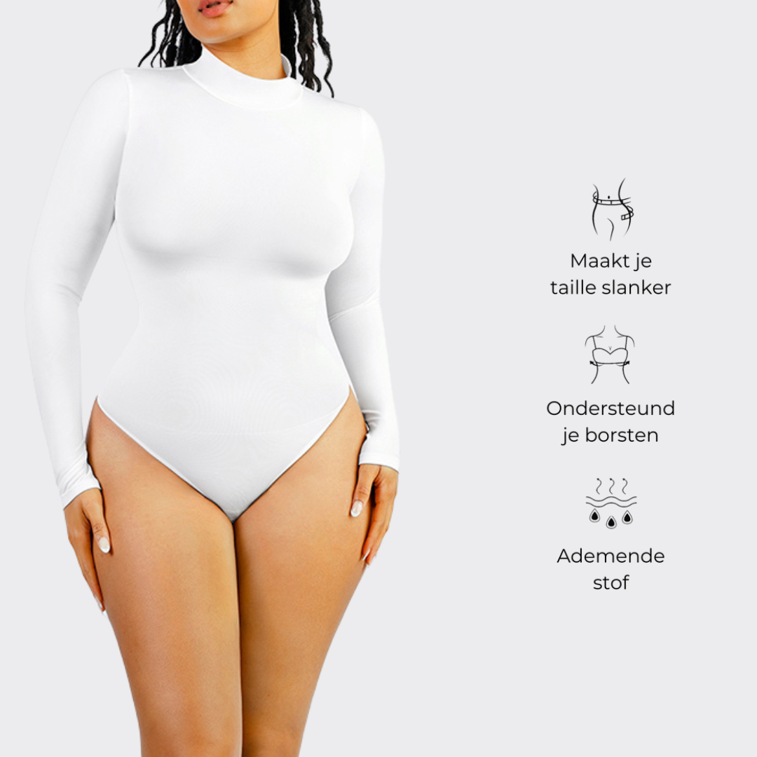 Sara Turtle Neck Thong Bodysuit
