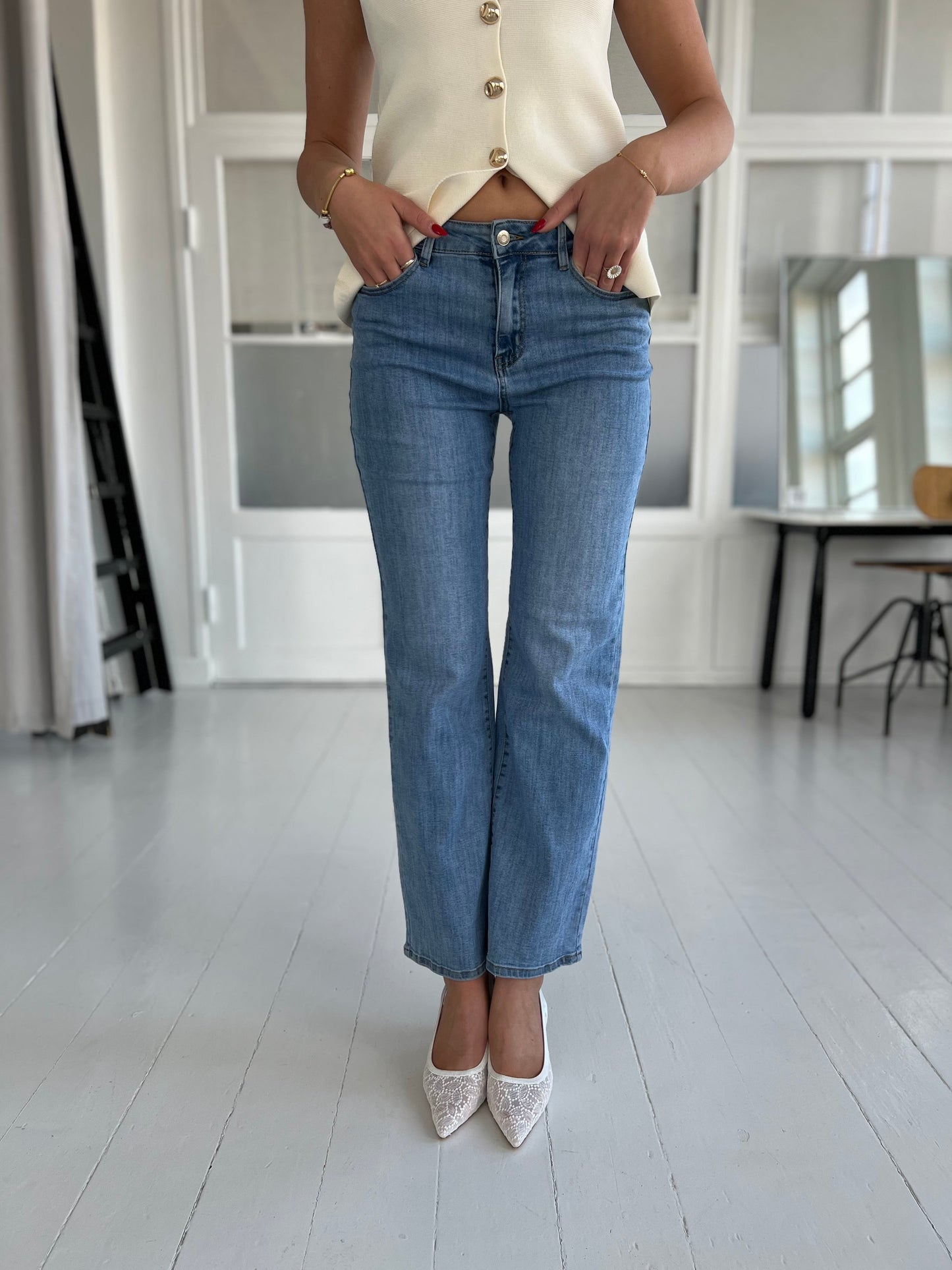 Lusa High-Waist-Jeans