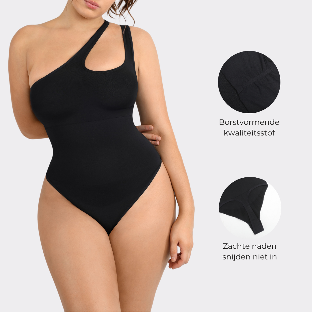 Ella One-Shoulder Shaping Bodysuit