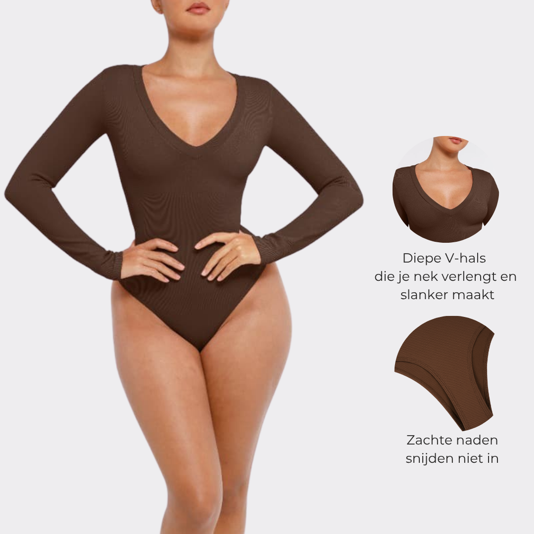 Emma V-neck Shaping Bodysuit
