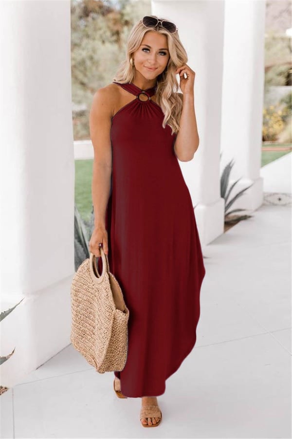 Miami Sunshine Maxi-jurk