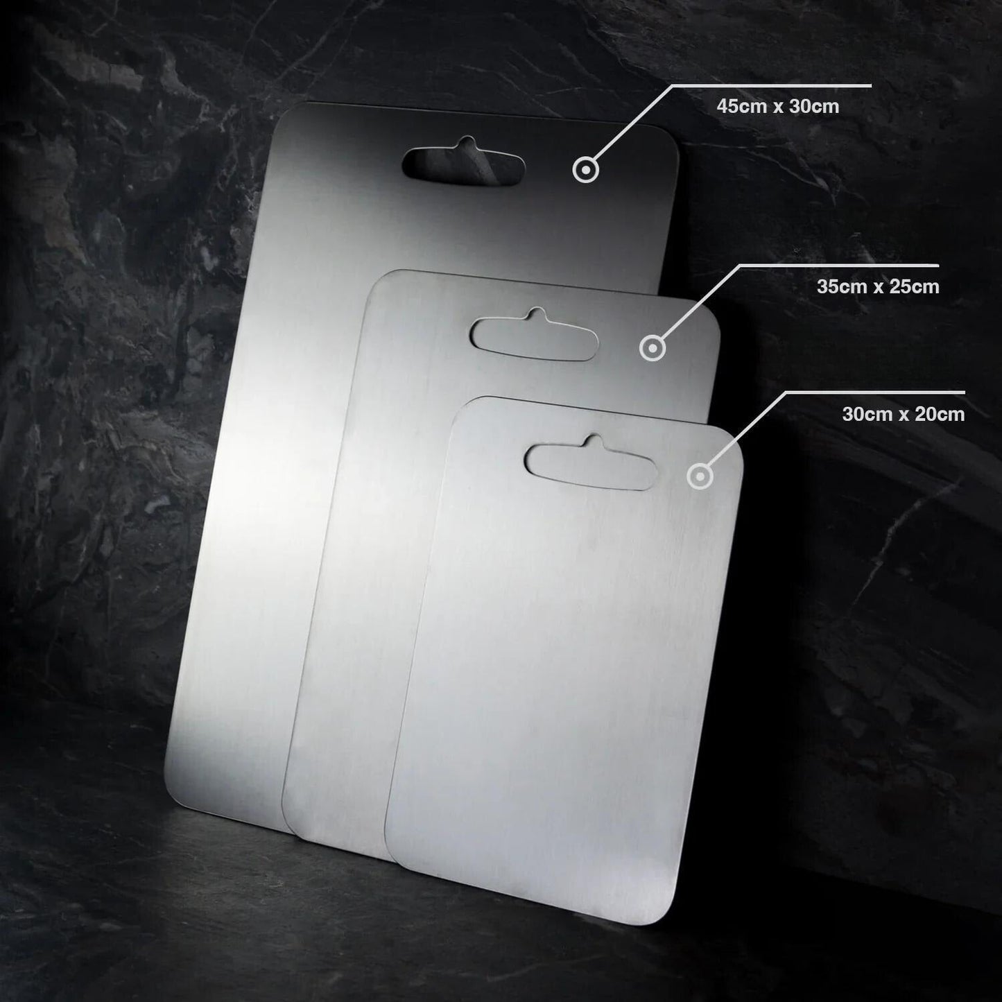 Chalise 100% pure titanium snijplank