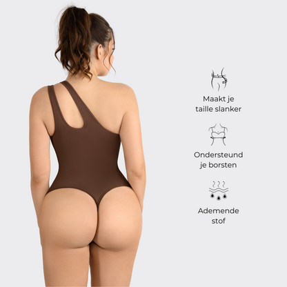 Ella One-Shoulder Shaping Bodysuit