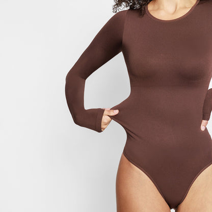 Lydia Long Sleeve Bodysuit Shapewear Seamless