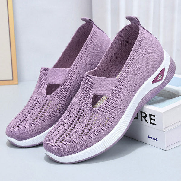 🔥Letzter Tag 49% Rabatt🔥Orthopädische gewebte Schuhe mit weichen, atmungsaktiven Sohlen für Frauen