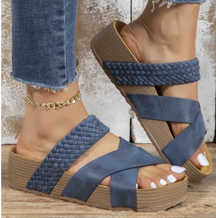 Julita™ - Trendy geweven sandalen