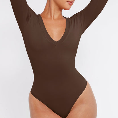 Emma V-neck Shaping Bodysuit