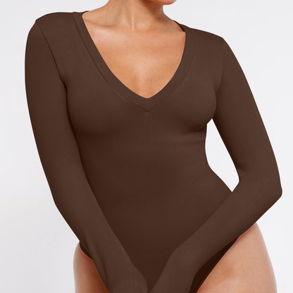 Emma V-neck Shaping Bodysuit
