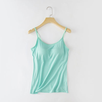Tanktop met geïntegreerde bh