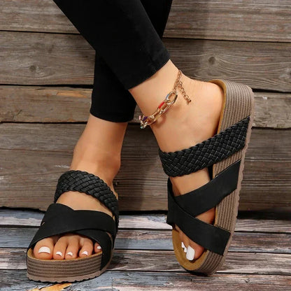Julita™ - Trendy geweven sandalen